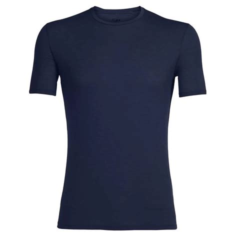 Icebreaker Merino 150 Anatomica Short Sleeve Base Layer Blue Trekkinn