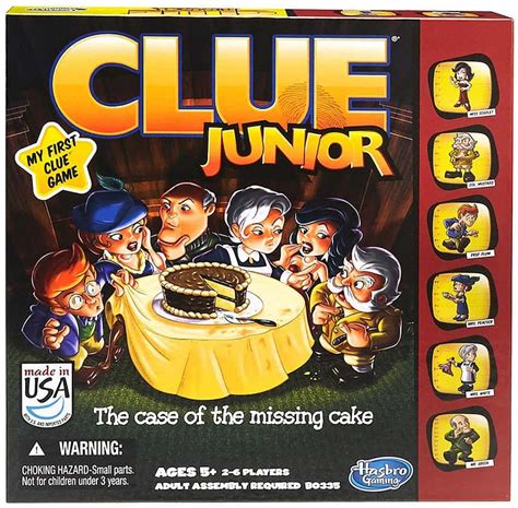 Cluedo Junior (клуэдо джуниор детский) настольная игра: правила, дело о ...