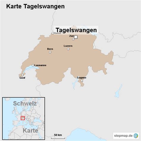 Stepmap Karte Tagelswangen Landkarte Für Schweiz