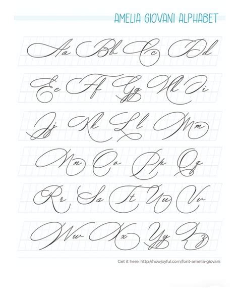 Calligraphy Writing Fonts Hand Lettering Alphabet Fonts Calligraphy