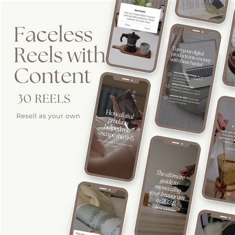 Faceless Reels With Content MRR PLR Resell As Your Own Digital Product