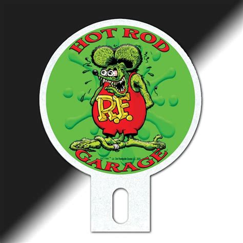 Hot Rod Rat Fink Ed Roth Style Rat Fink Plate Topper Big Daddy Ed