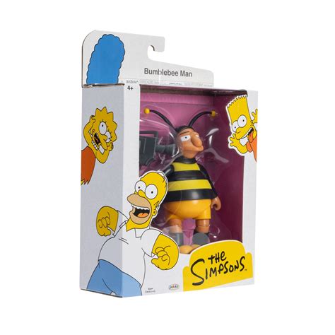 Bumblebee Man The Simpsons 5 Articulated Figure Wave 4 By Jakks Pac
