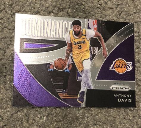 2021 22 Panini Prizm Dominance 20 Anthony Davis For Sale Online EBay