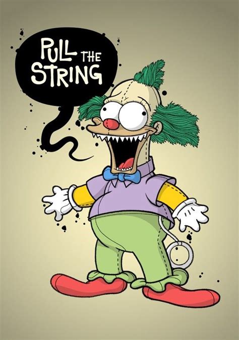 Krusty The Clown Simpsons Drawings Simpsons Art Simpsons Characters