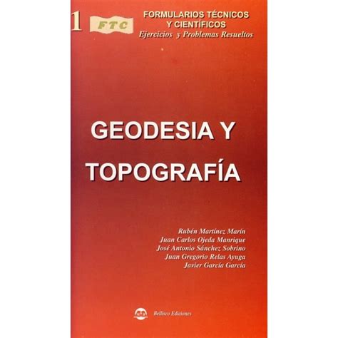 Libro Ftc Topografía Y Geodesia Libros Técnicos Online Comprar