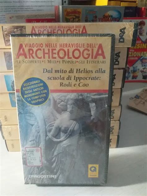 VHS VIAGGIO NELLE Meraviglie DellArcheologia Da Helios A Ippocrate