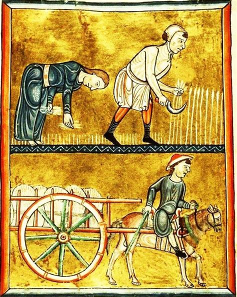 Medieval Occupations and Jobs: Farmer. History and Life of Peasants