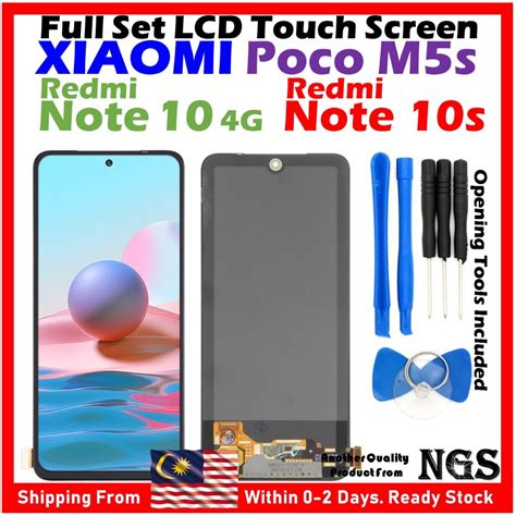 Ori Ngs Brand Oled Full Set Lcd Touch Screen For Xiaomi Redmi Note