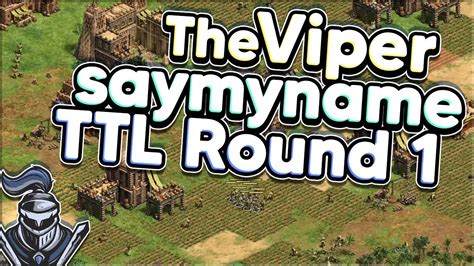 Theviper Vs Saymyname T Titans League Round Youtube