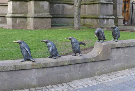 Penguin Sculptures Dundee by bobswin on DeviantArt