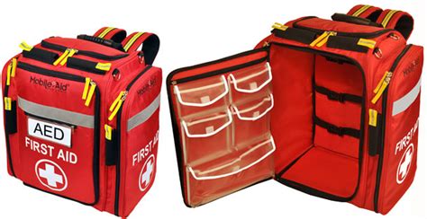 MobileAid Professional Trauma First Aid Backpack Lifeguard Equipment