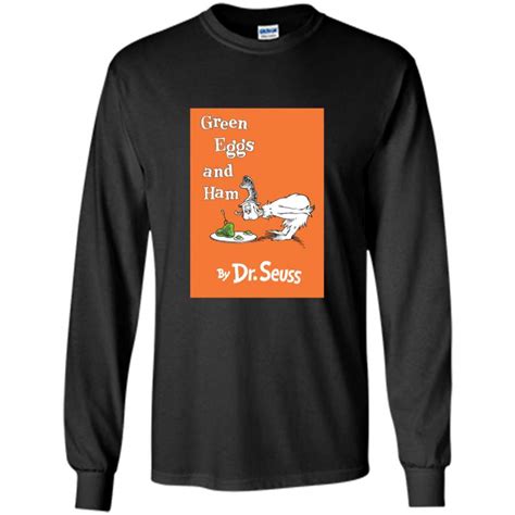 Dr Seuss Green Eggs And Ham Book Cover T Shirt Readingllc