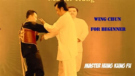 Basic Wing Chun Fighting L Lesson 2 Master Hung Kung Fu Youtube