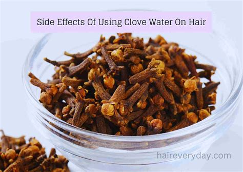 Clove Water On Hair Side Effects How To Use Benefits And More