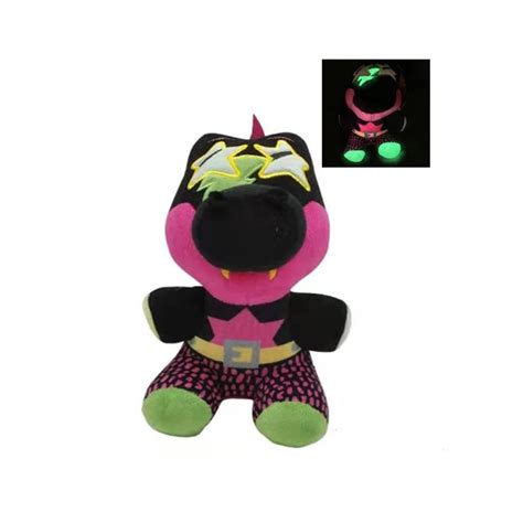 Buy Fnaf Security Breach Glow Plushies Blacklight Glamrock Chica Plush Hot Sex Picture