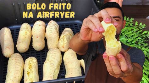 BOLO FRITO NA AIRFRYER SEM LEITE E FICA SUPER SEQUINHO POR FORA E