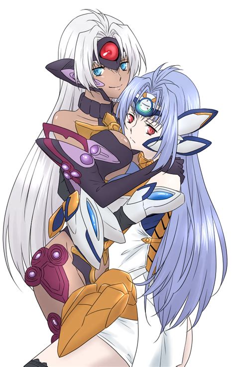 Kos Mos T Elos And Kos Mos Ver 4 Xenosaga And 1 More Drawn By Udon