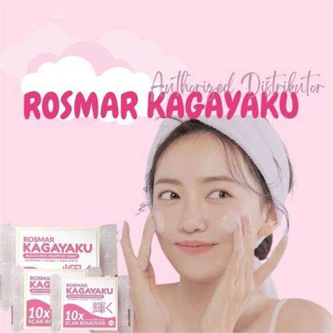 Original Rosmar Kagayaku Bleaching Soap X Instant Whitening Lazada Ph