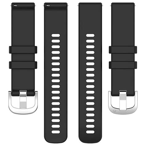 Garmin Vivoactive 4 Silikon Classic Armband Schwarz