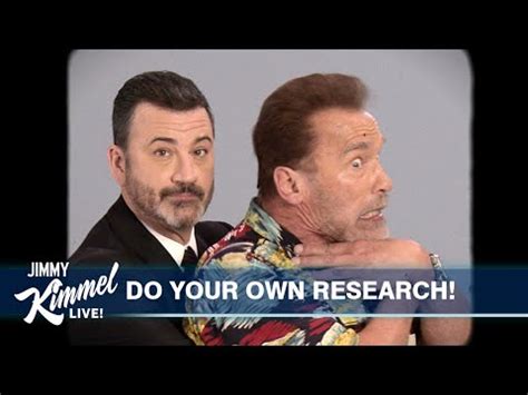 Jimmy Kimmel And Arnold Schwarzenegger Troll Anti Vaxxers With This