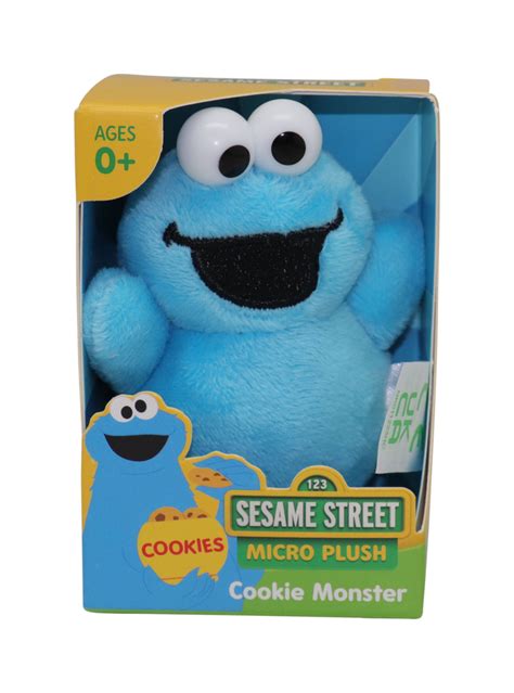 Sesame Street Micro Cookie Monster Plush | Aussie Toys Online