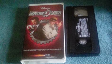 INSPECTOR GADGET WALT Disney PAL VHS Matthew Broderick Rupert Everet