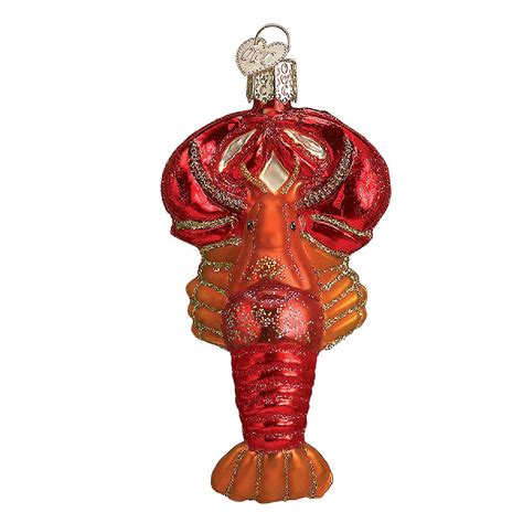 Old World Christmas Glass Blown Ornaments Lobster 12128 | Oriental Trading
