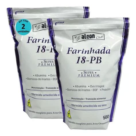 Farinhada Alcon Super Aves Ornamental Kit De Libras Y G