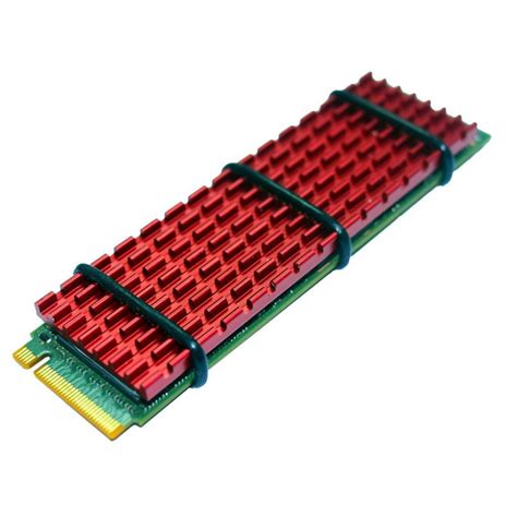 Радиатор для ССД М2 Gelid Solutions SubZero, красный, охлаждение ssd m2 ...