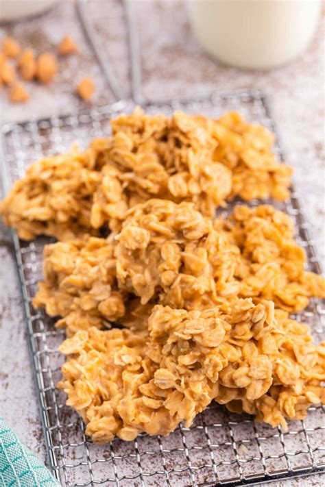 No Bake Butterscotch Cookies Simply Stacie