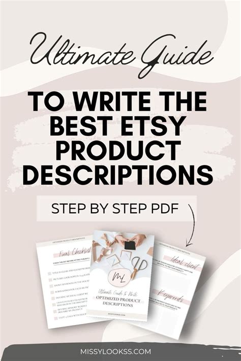 Etsy Product Descriptions Best Tips Ultimate Listing Template Artofit