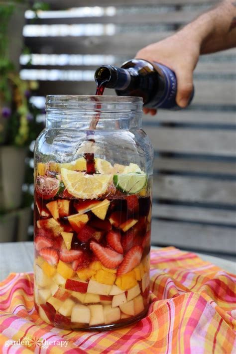 How To Muddle The Perfect Pitcher Of Sangria Garden Therapy