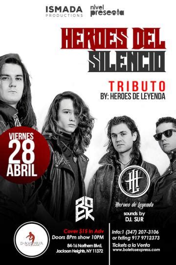 Tributo A Heroes Del Silencio Tickets BoletosExpress