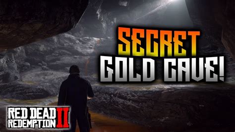 Red Dead Redemption 2 Secret Gold Cave Treasure Map Big Reward Youtube