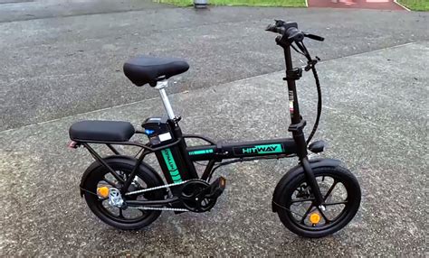 Hitway Bk Elektrische Fiets Opvouwbare E Bike Inch W Motor