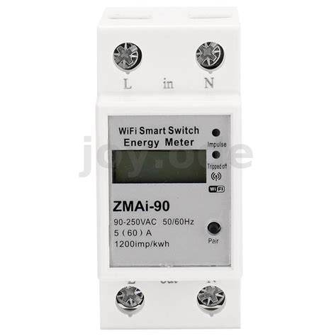 Zmai V V Ac Hz Hz Tuya App Single Phase Din Rail Wifi