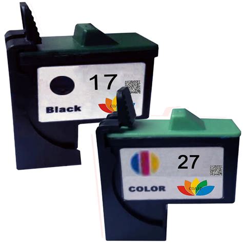 Cartucho De Tinta Para Impresora Lexmark 17 Recambio De Tinta