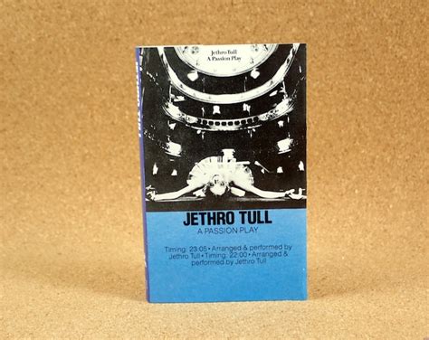 Jethro Tull A Passion Play Lp Vinyl Record Album Chrysalis Chr 1040 Folk Rock Prog Rock 1973