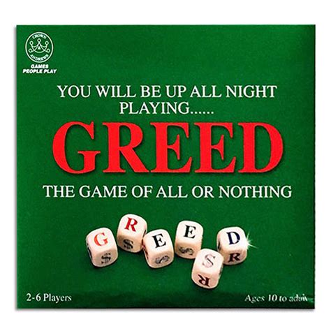 Greed Board Game Gameology