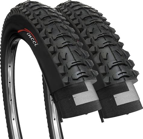 Coppia Di Fincci Pieghevole Pneumatici Ibridi Per Bicicletta MTB 26 X 1