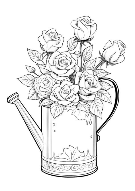 Flor Para Colorir Educação Infantil - 10