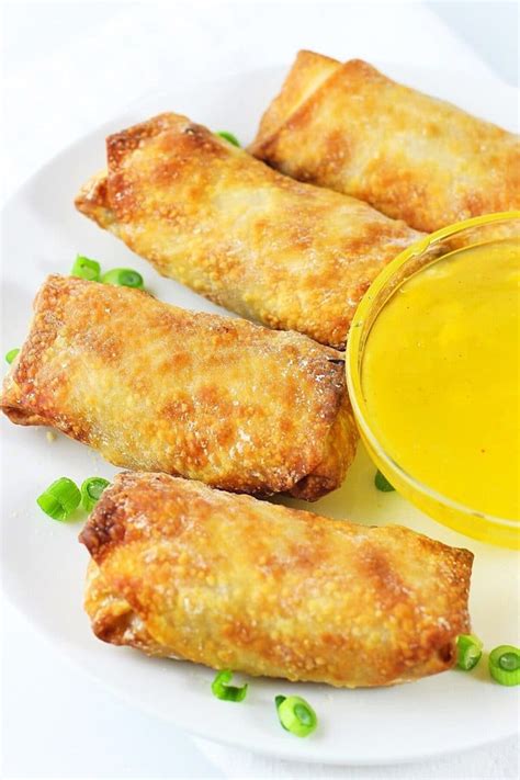 Easy Air Fryer Egg Rolls • Now Cook This