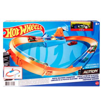 Hot Wheels Rapid Raceway Champion Play Set Mattel