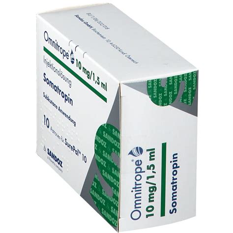 Omnitrope® 10 Mg 1 5 Ml 10 St Shop