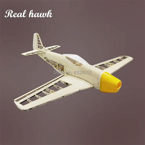 RC AirPlanes Laser DIY Cut Balsa Wood Kit Wingspan 1000mm NEW P51 Frame