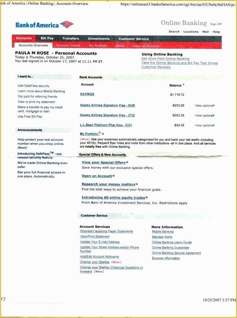 45 Free Mortgage Statement Template Heritagechristiancollege