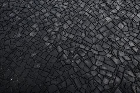 Premium AI Image | vintage style cobblestone road surface texture wallpaper