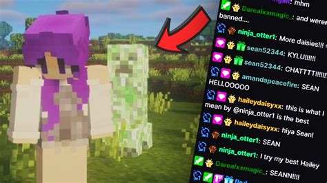 Minecraft But Twitch Chat Controls My Game Youtube