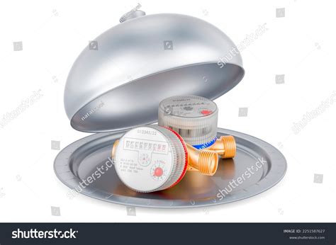 Restaurant Cloche Cold Hot Water Meters Stock Illustration 2251587627 Shutterstock